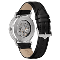 Orologio Bulova Uomo Clipper Skelethon in Acciaio 96A278 - 96A278